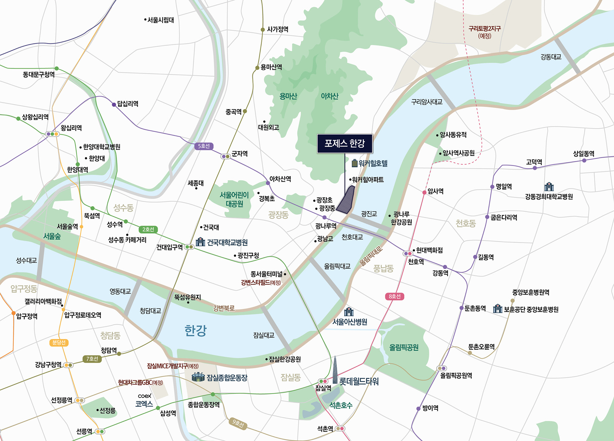 포제스한강-위치도