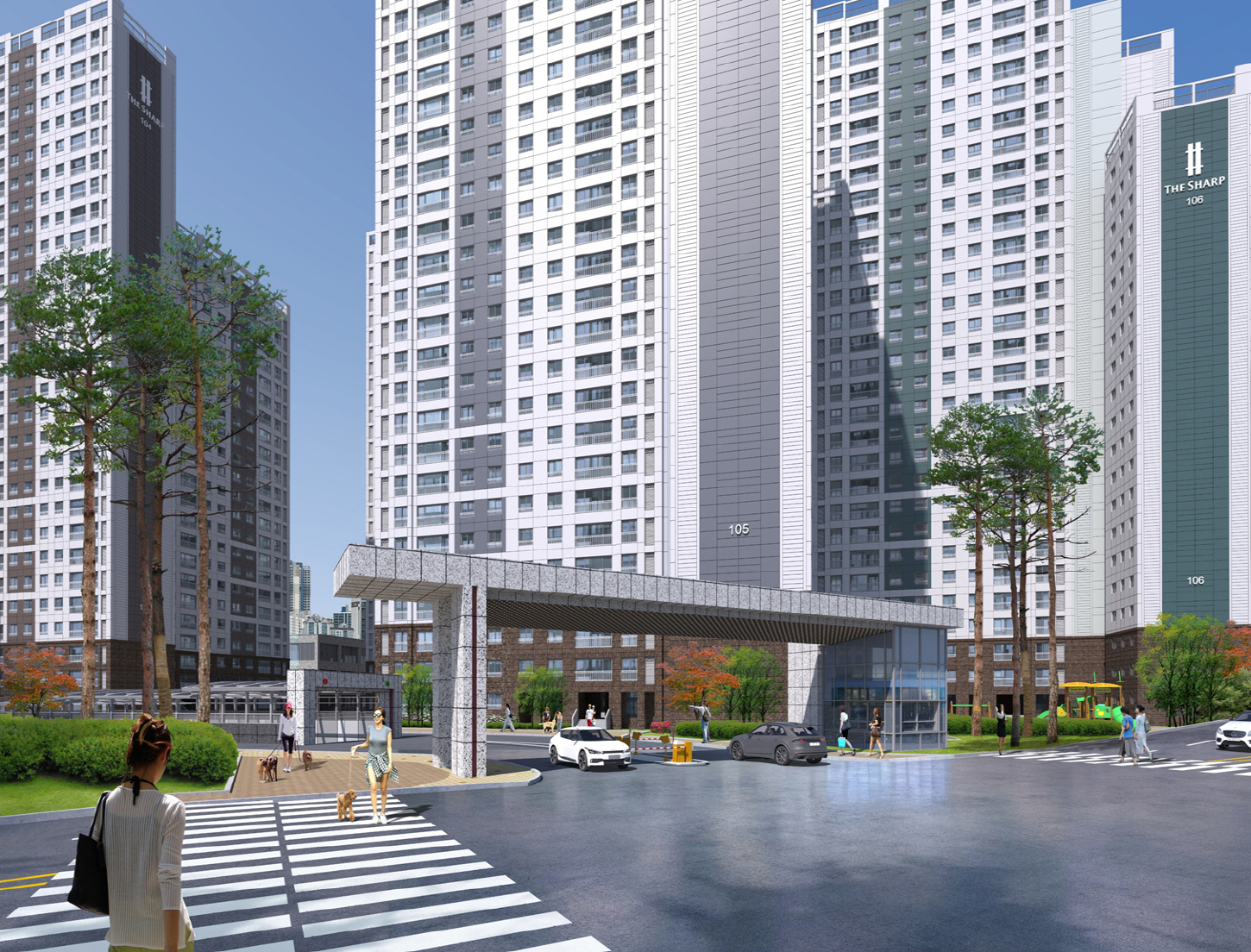 일산 더 센트럴 단지1