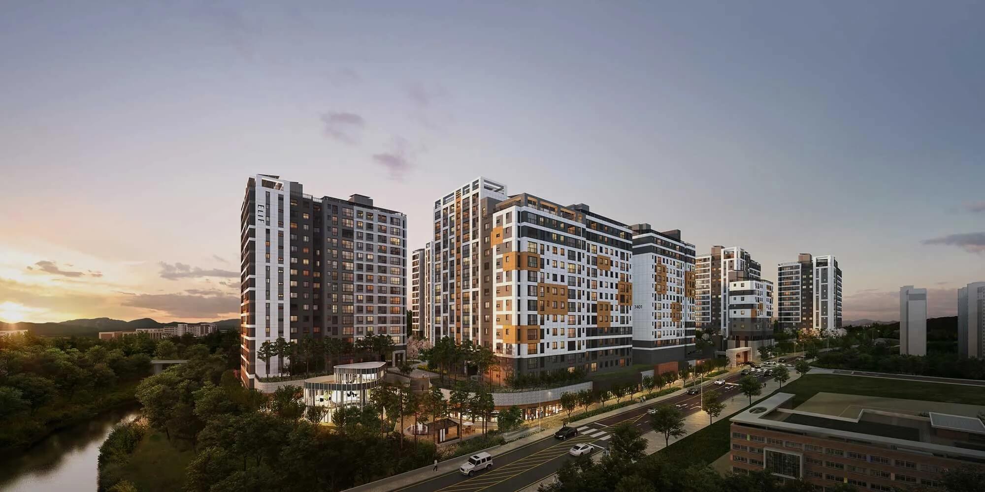 엘리프 검단 포레듀 조감도 1