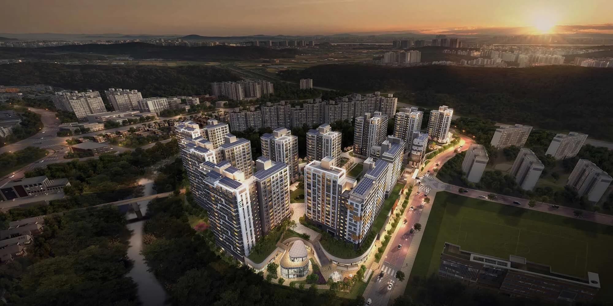 엘리프 검단 포레듀 조감도 2