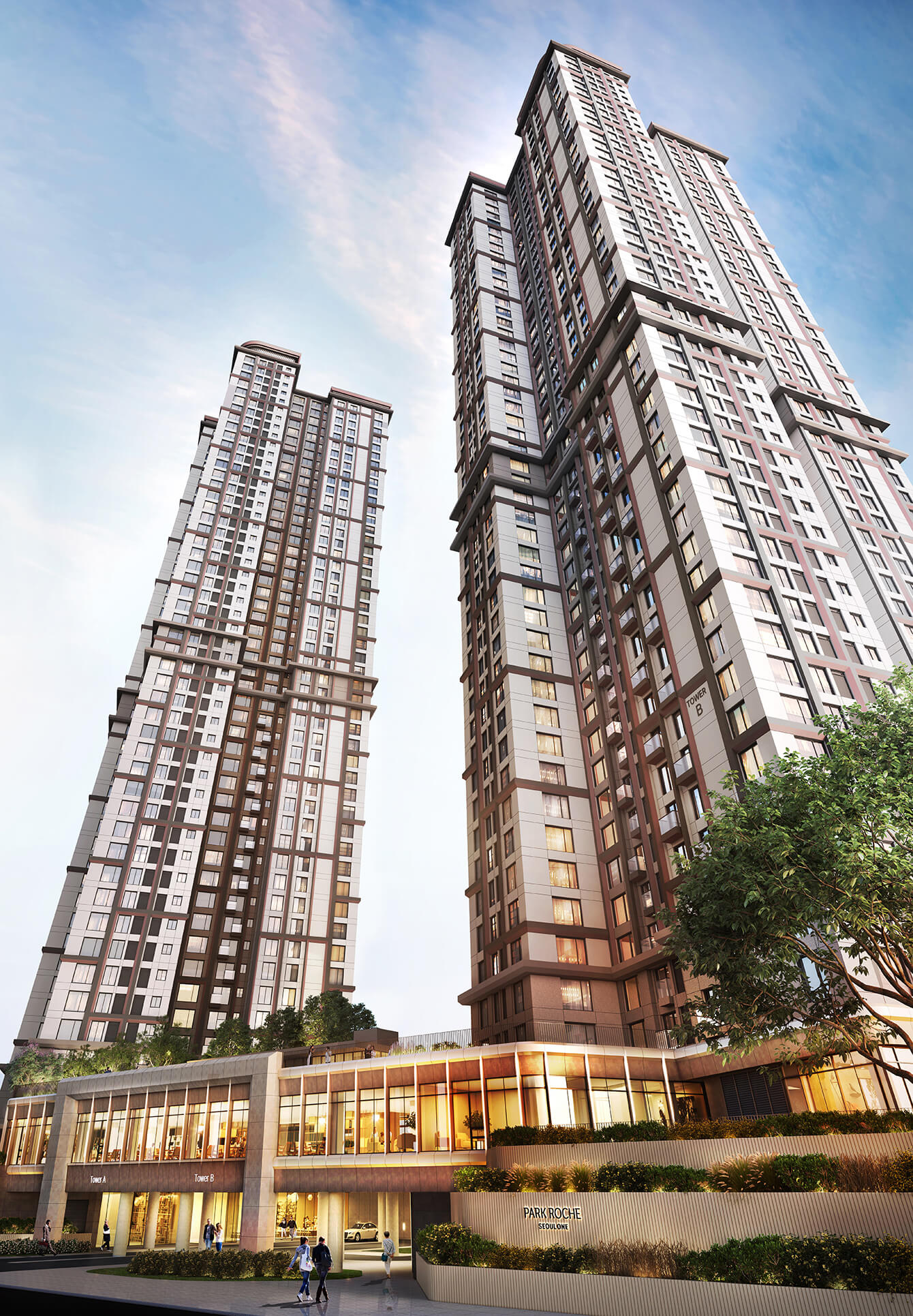 광운대역세권의 신흥 주거단지, ‘파크로쉬 서울원’ – 4월 프라이빗 라운지 오픈 예정