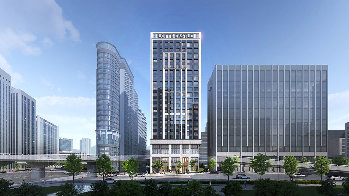 정동 롯데캐슬 136 오피스텔, 22일 청약 접수 시작