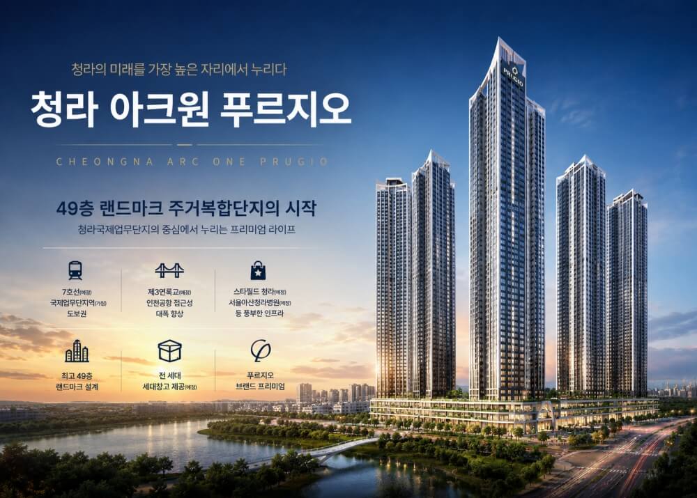 청라 아크원 푸르지오